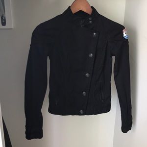 Vintage Y2K Armani Exchange Moto Jacket